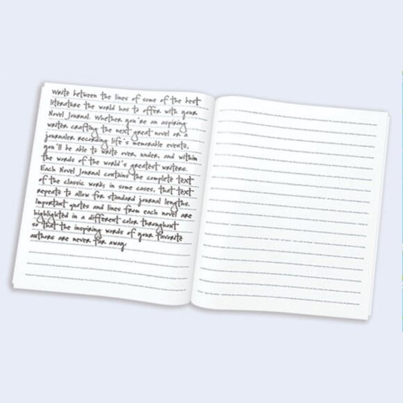 Wizard of Oz Novel Journal Tiny Text forms ruler lines Dorothy Wicked Witch NEW - Picture 6 of 11